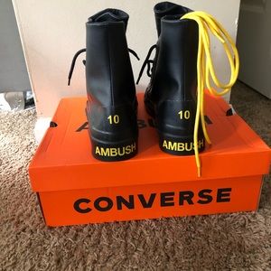 Size 10 Pro Leather HI Converse Ambush